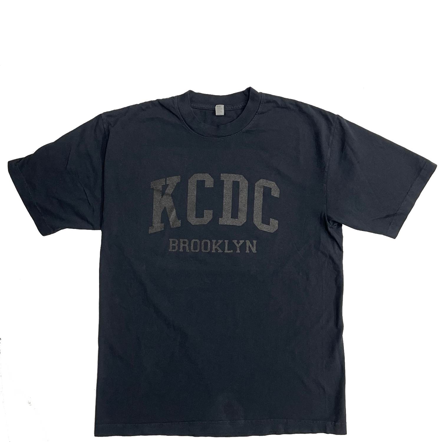 KCDC - Varsity Garment Dye Tee - Charcoal