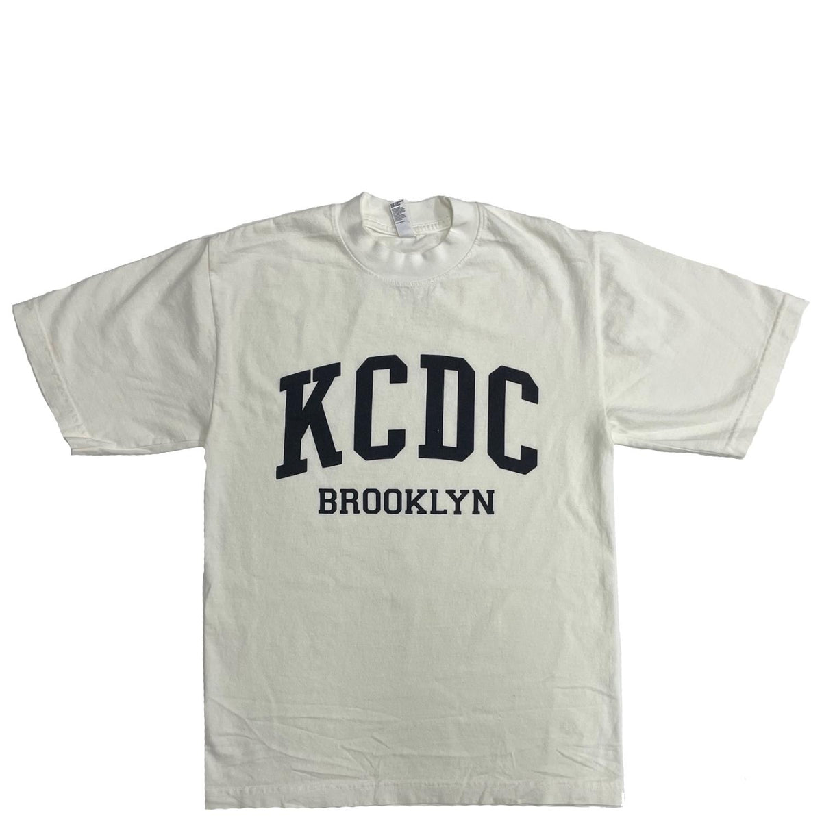 KCDC - Varsity Garment Dye Tee - White