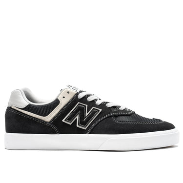 New Balance Numeric 574 VCB black and white