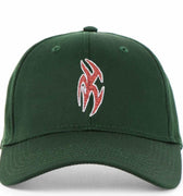 Limosine - Shadow Box Hat - Green w/ Silver Sparkle Vinyl