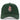 Limosine - Shadow Box Hat - Green w/ Silver Sparkle Vinyl