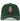 Limosine - Shadow Box Hat - Green w/ Silver Sparkle Vinyl