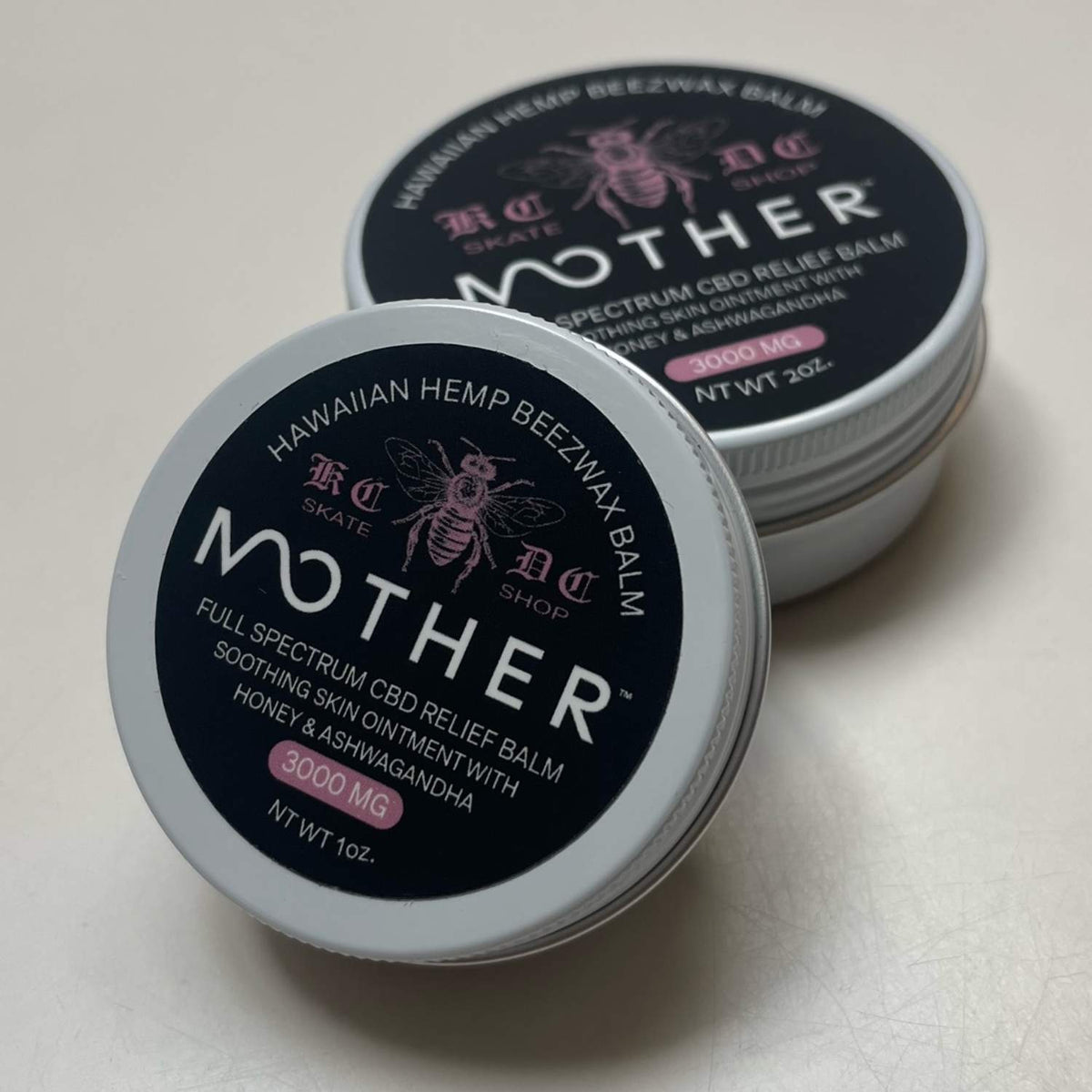 KCDC x Mother CBD Relief Balm - 2oz