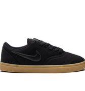 Nike SB - Check Canvas (GS) - 905373-006 black with gum sole youth skate shoe footwear