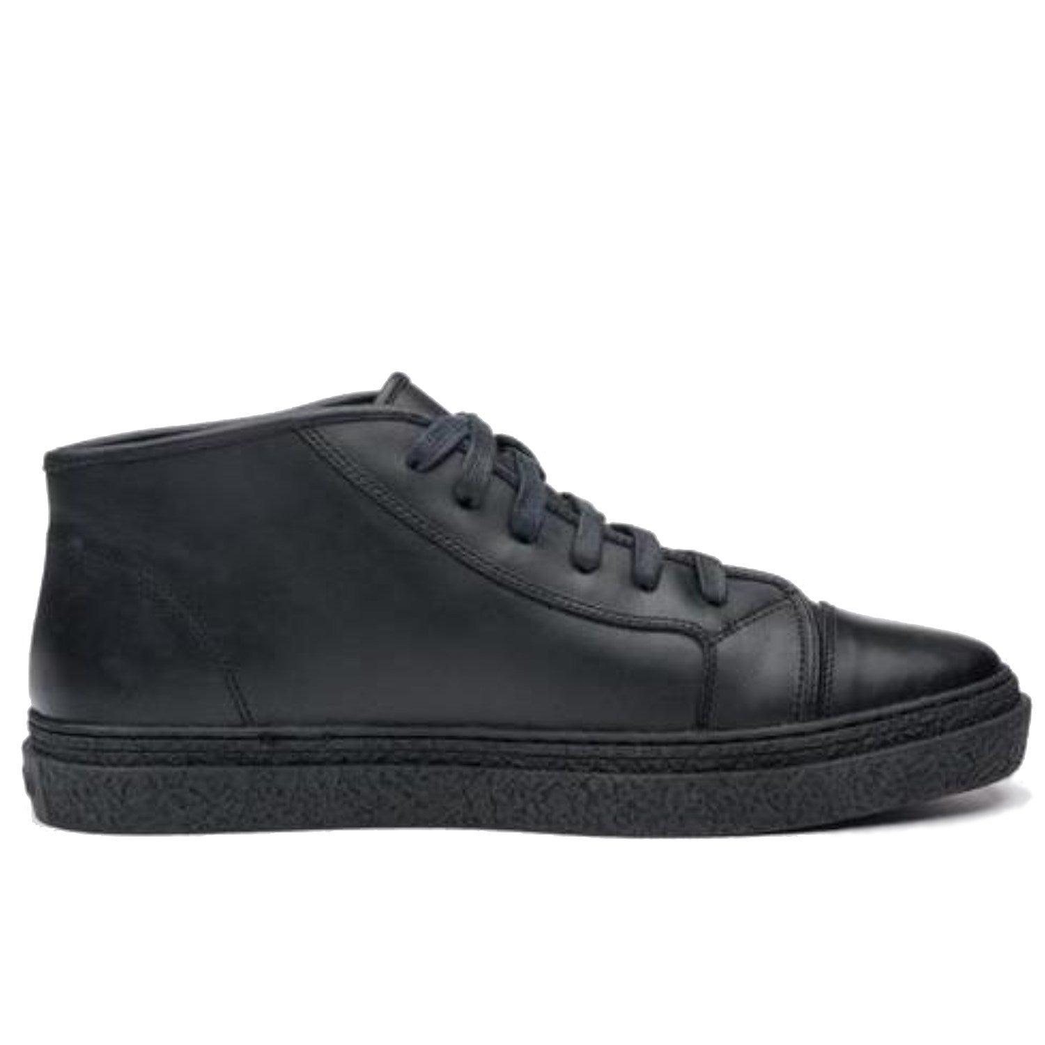ONTO Kogi - Black Leather Sneaker