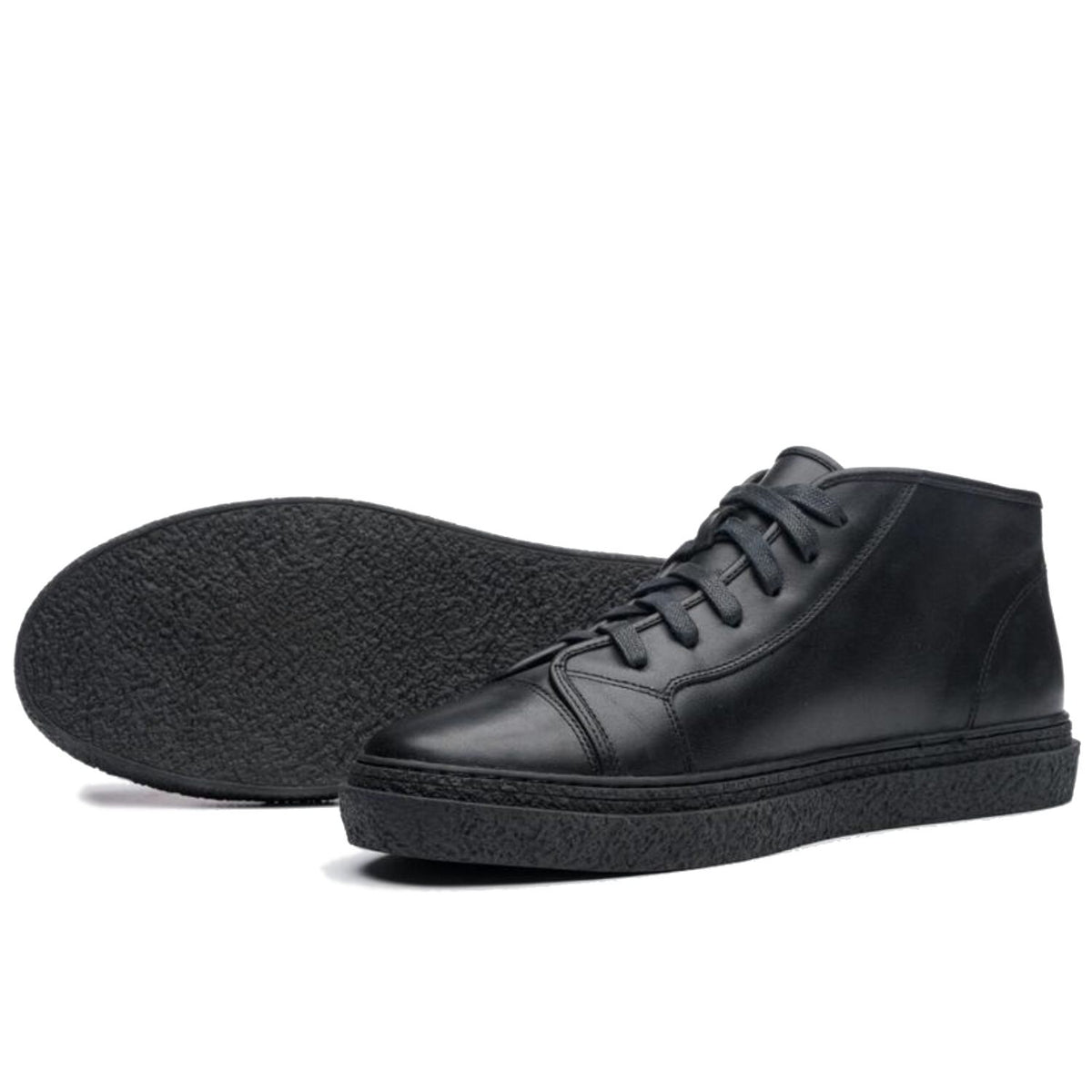 ONTO Kogi - Black Leather Sneaker