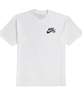 Nike SB - Logo Tee White/Black - CV7539-100