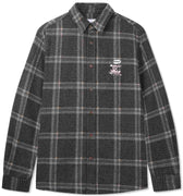 Butter Goods - Rodent Flannel Shirt - Black/Grey