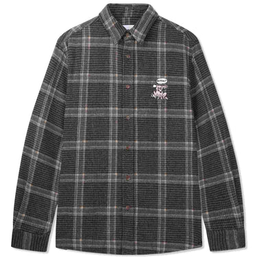 Butter Goods - Rodent Flannel Shirt - Black/Grey