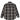 Polar Big Boy Overshirt Flannel - Black/Cloud White/Red