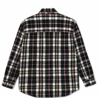 Polar Big Boy Overshirt Flannel - Black/Cloud White/Red