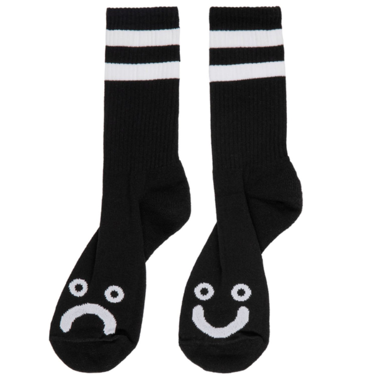 Polar - Happy Sad Socks - Black - Size 39-42