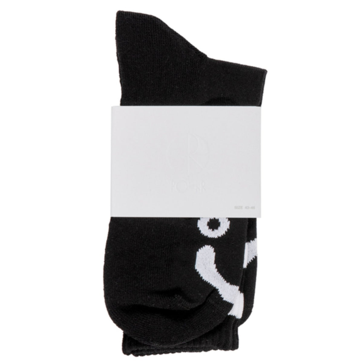 Polar - Happy Sad Socks - Black - Size 35-38