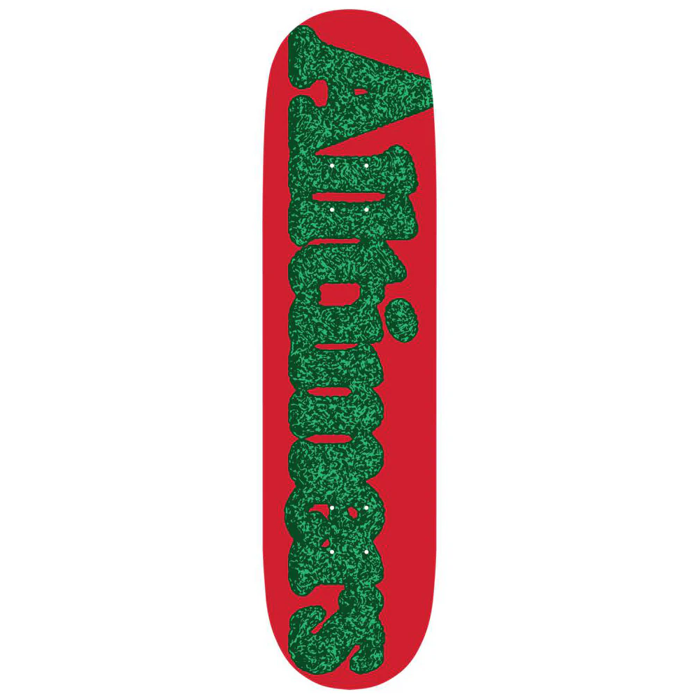 Alltimers Deck - Broadway Stoned Red/Green - 8.3