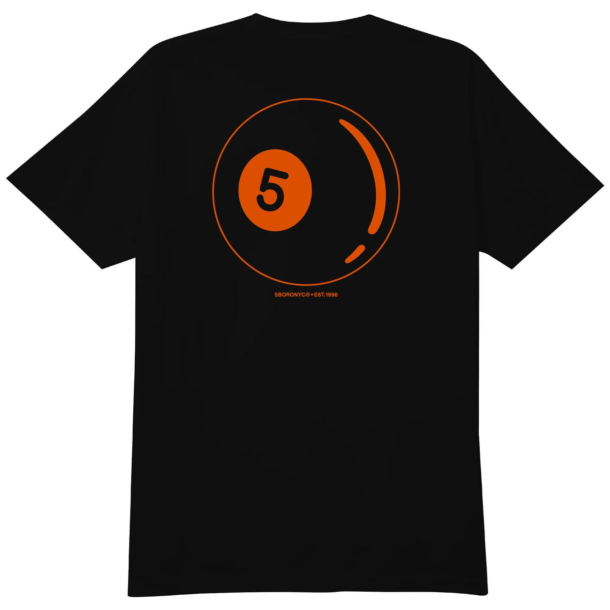 5Boro - 5Ball Tee - Black/Orange