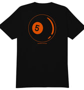 5Boro - 5Ball Tee - Black/Orange