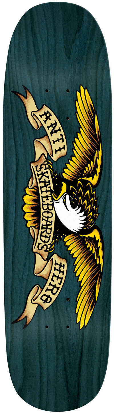 Antihero Deck - SHP Eagle Overspray Blue Meanie - 8.75 Multi Colored Graphics Eagle