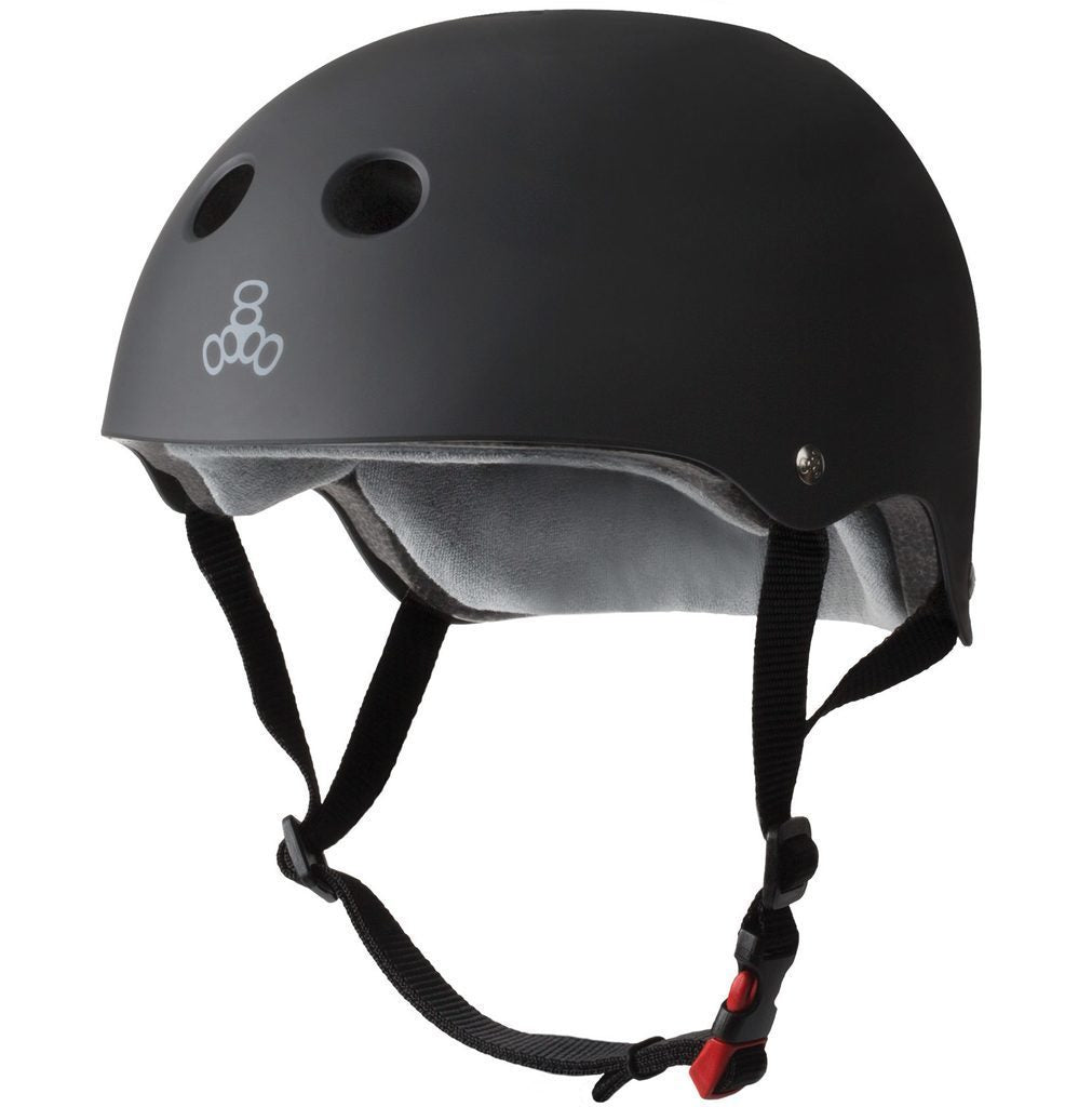 Triple Eight Helmet - The Certified Sweatsaver - Black