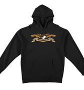 ANTIHERO EAGLE HOOD - BLACK