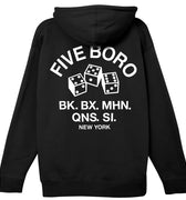 5Boro 4-5-6 Dice Hoodie - Black/White