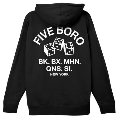 5Boro 4-5-6 Dice Hoodie - Black/White