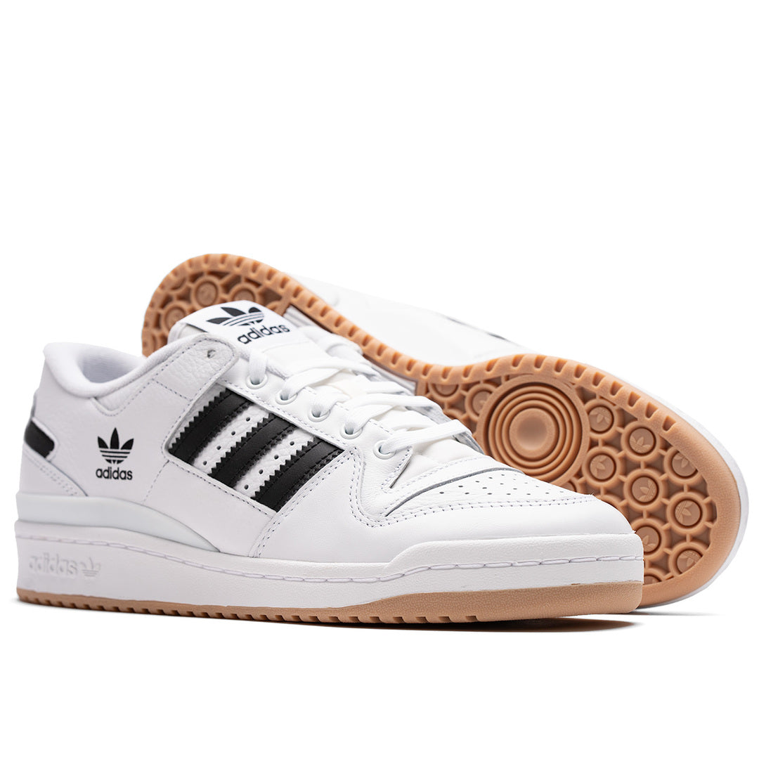 Adidas Forum 84 Low ADV White Black Skateboard Shoes | KCDC Adidas Forum 84 Low ADV White Black Skateboard Shoes | KCDC
