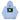 Quasi Flower Hood Blue