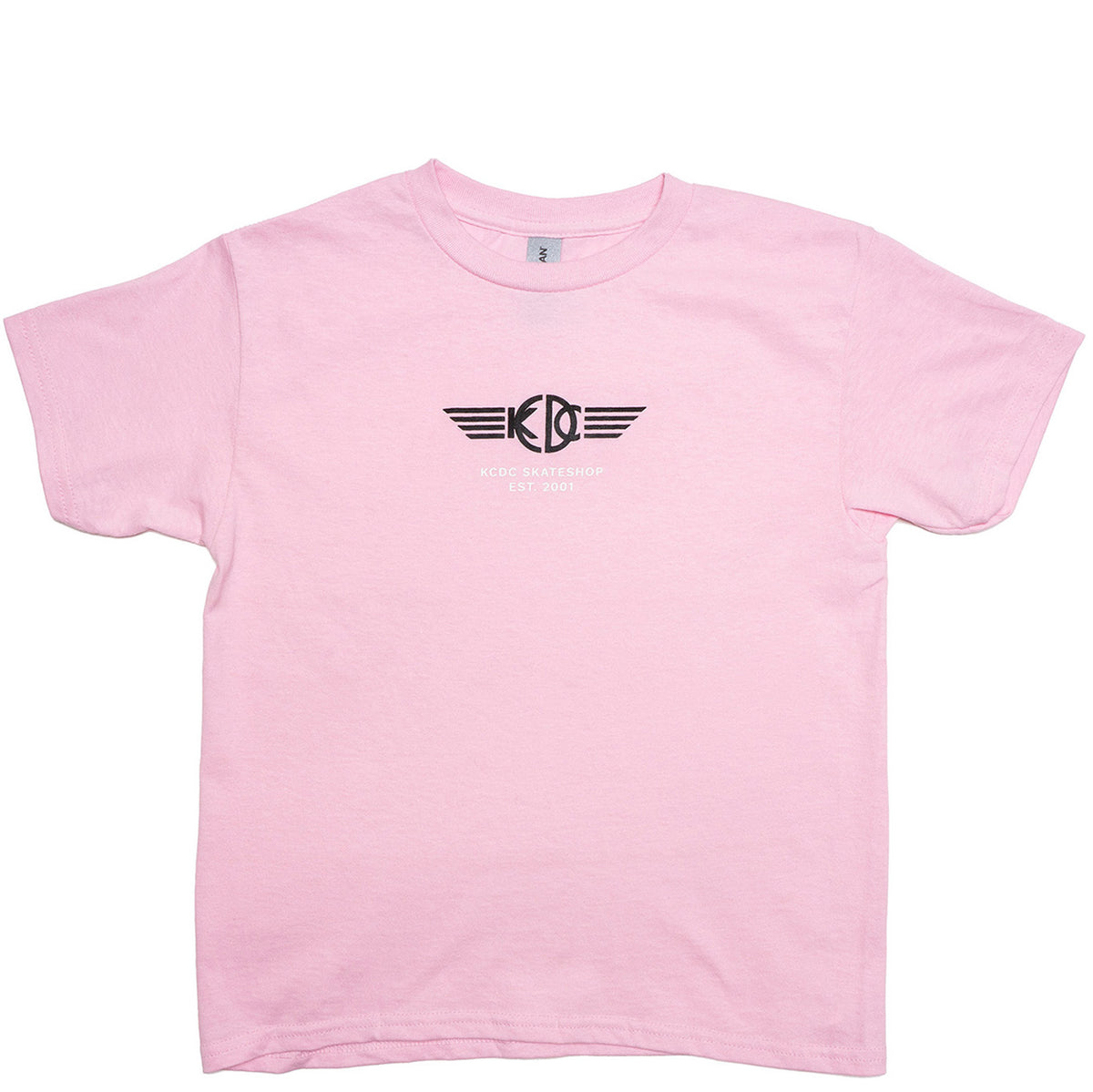 KCDC Shop Tee - Youth - Light Pink