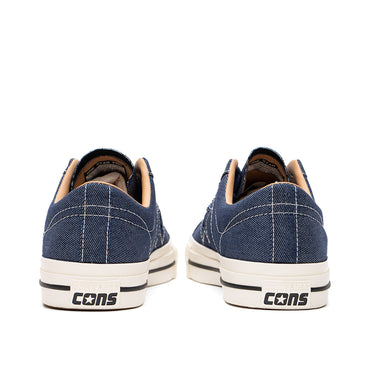 Converse ONE STAR PRO OX - MIDNIGHT NAVY/BLUE/GOLD A04149C