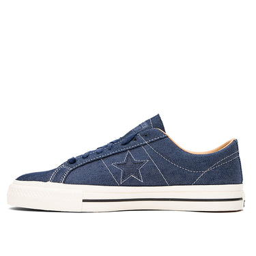Converse ONE STAR PRO OX - MIDNIGHT NAVY/BLUE/GOLD A04149C